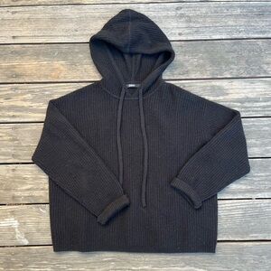 Quince Cashmere Fisherman Hoodie M